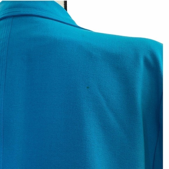 KEMP Collection Blue Open Front Blazer Jacket 12 - Picture 4 of 11